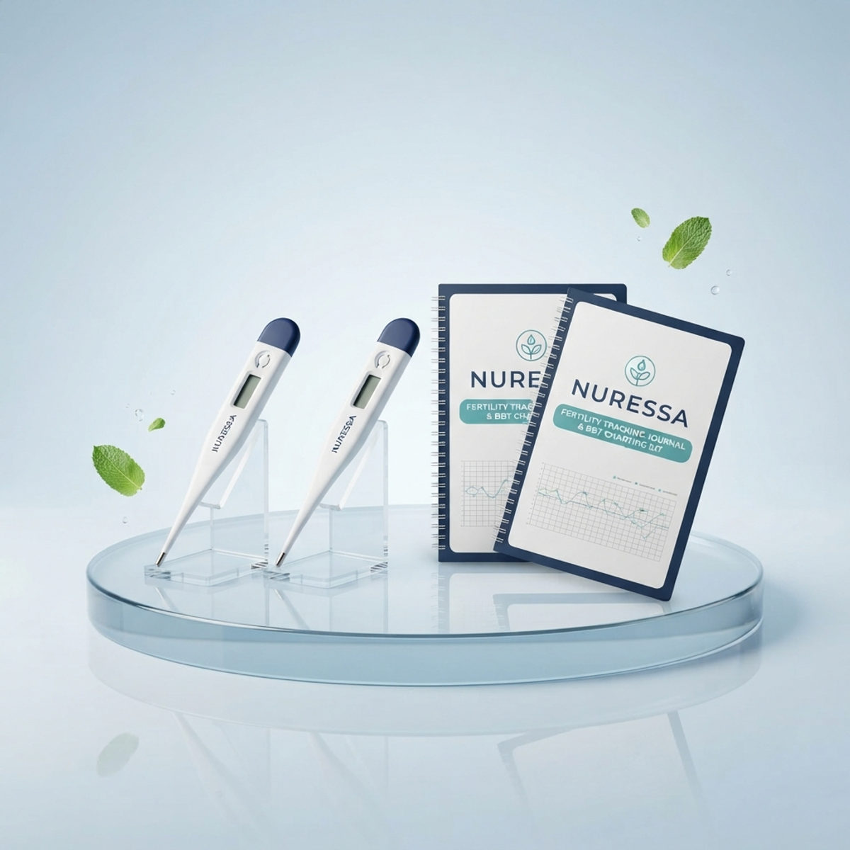 2 Thermometers + 2 Fertility Tracking Journals